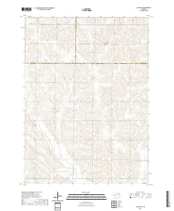 USGS Topographic Map – Altona SE
