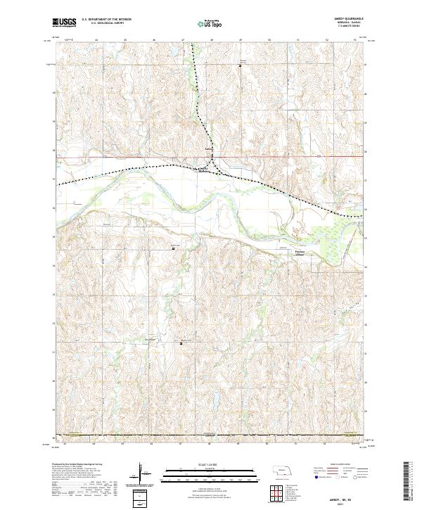USGS Topographic Map – Amboy