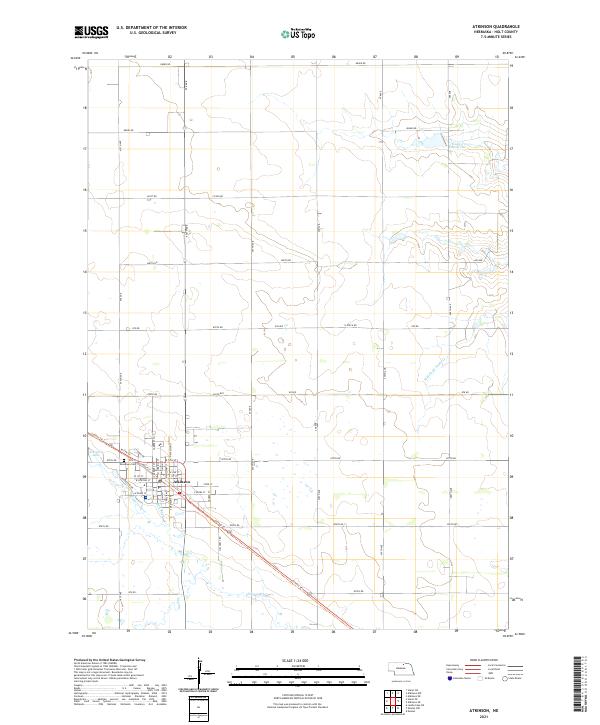 USGS Topographic Map – Atkinson