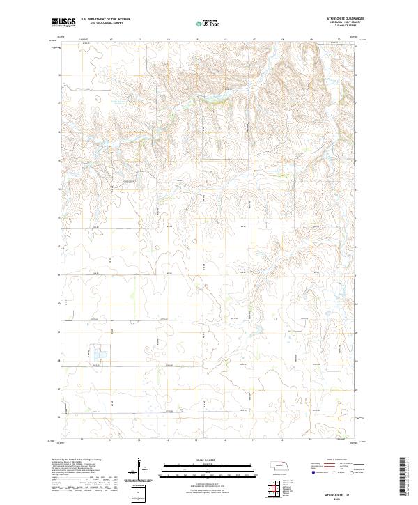 USGS Topographic Map – Atkinson SE