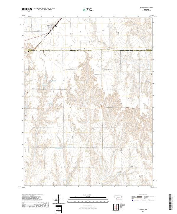 USGS Topographic Map – Atlanta