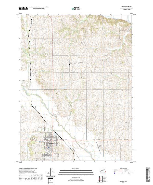 USGS Topographic Map – Auburn