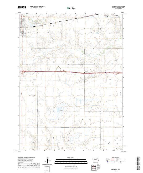 USGS Topographic Map – Aurora East