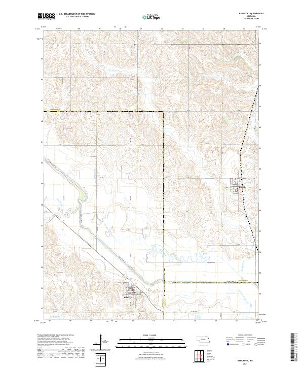USGS Topographic Map – Bancroft