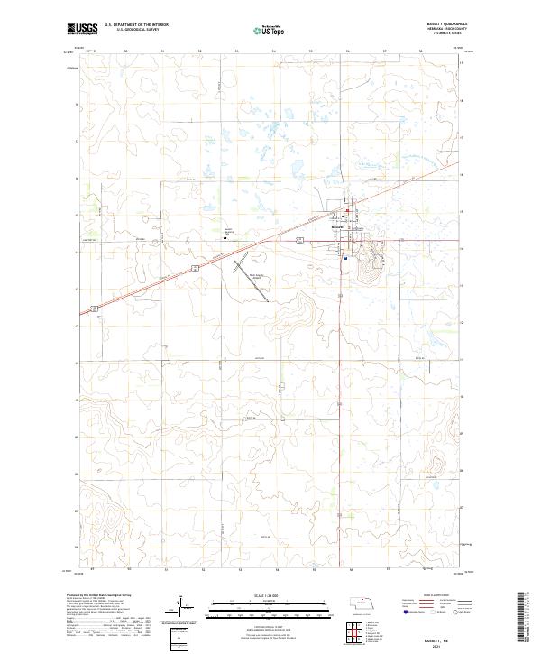 USGS Topographic Map – Bassett