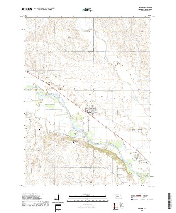 USGS Topographic Map – Beemer