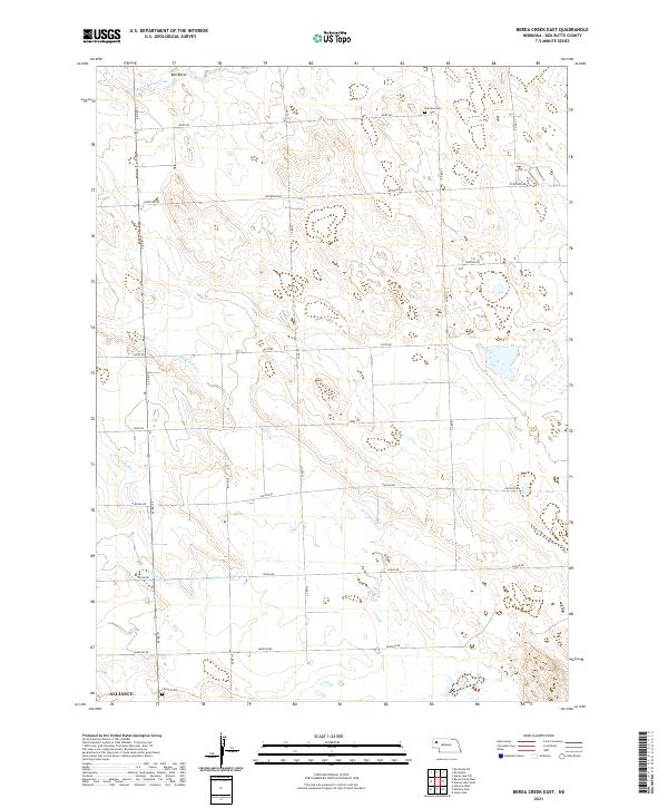 USGS Topographic Map – Berea Creek East