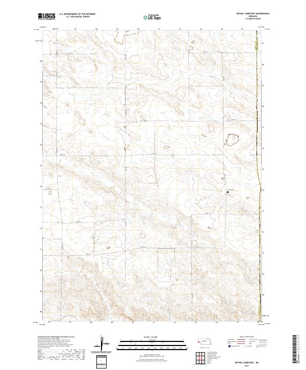 USGS Topographic Map – Bethel Cemetery