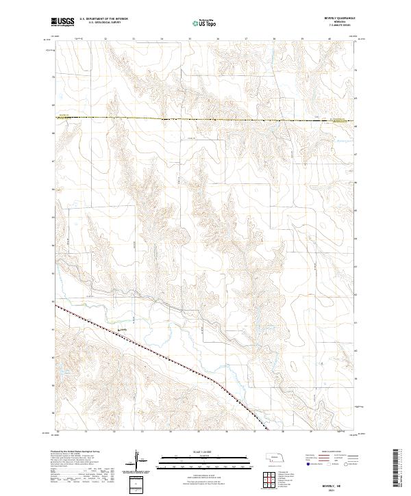 USGS Topographic Map – Beverly