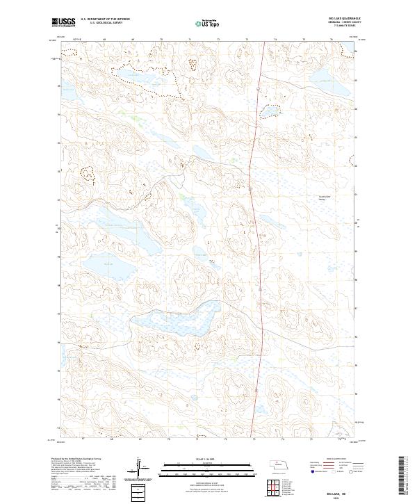 USGS Topographic Map – Big Lake