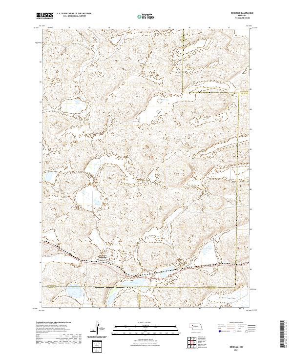 USGS Topographic Map – Bingham