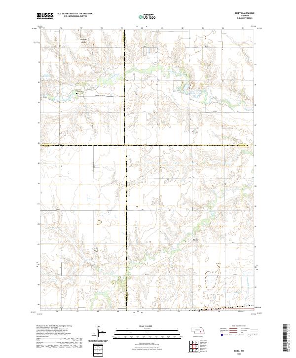 USGS Topographic Map – Bixby