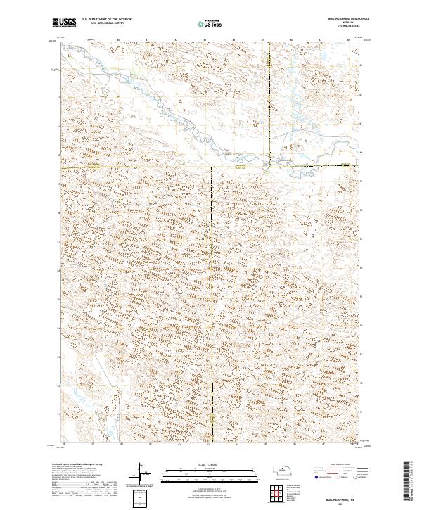 USGS Topographic Map – Boiling Spring