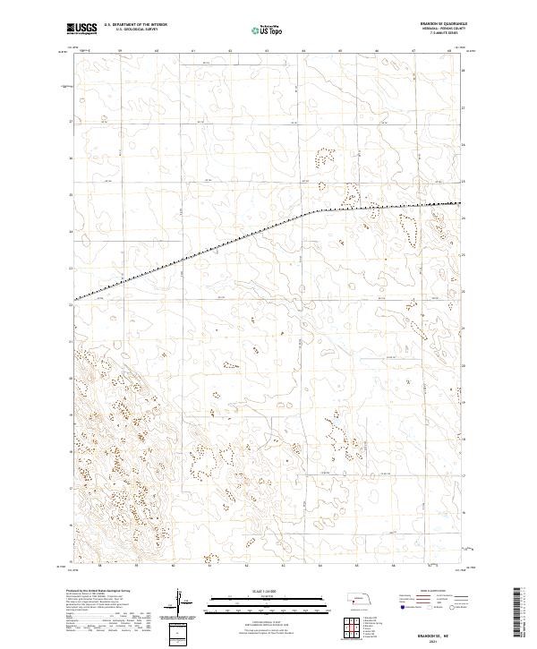 2021 Map of Brandon SE, 2021 Print