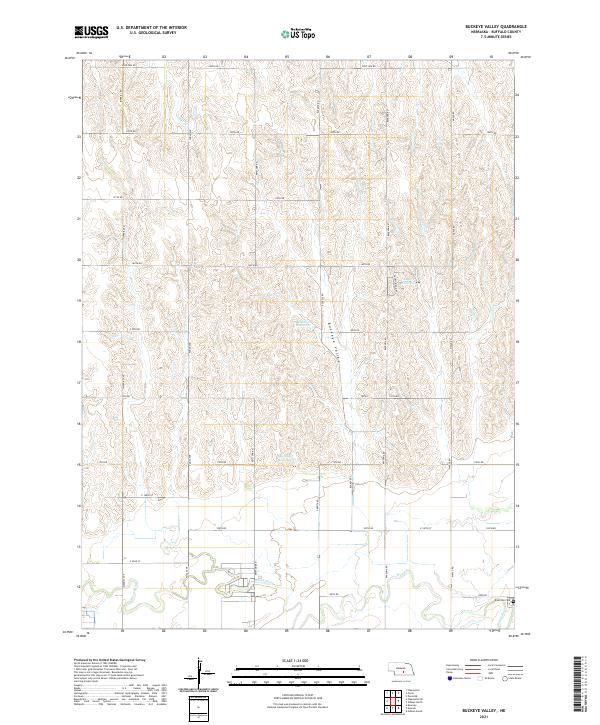 USGS Topographic Map – Buckeye Valley
