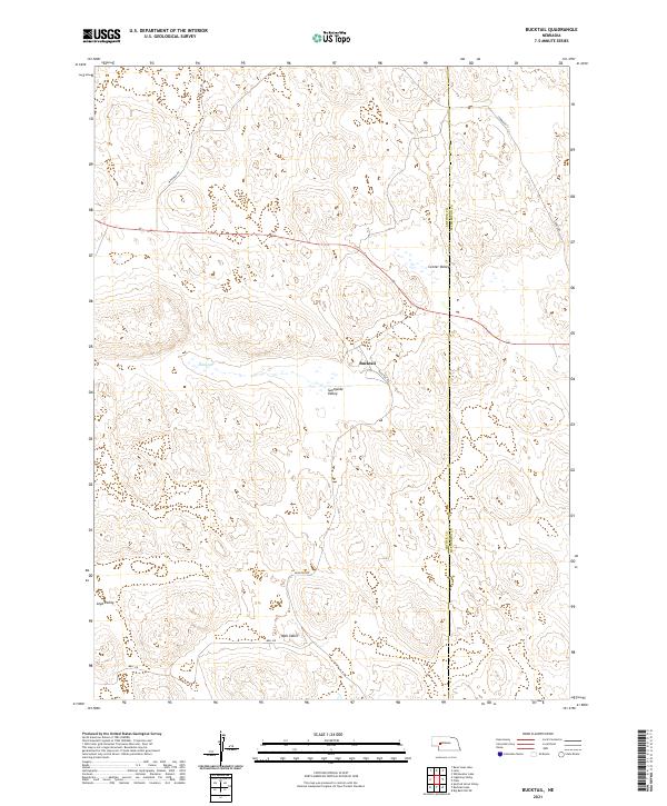 USGS Topographic Map – Bucktail