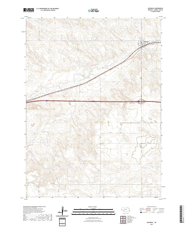 USGS Topographic Map – Bushnell
