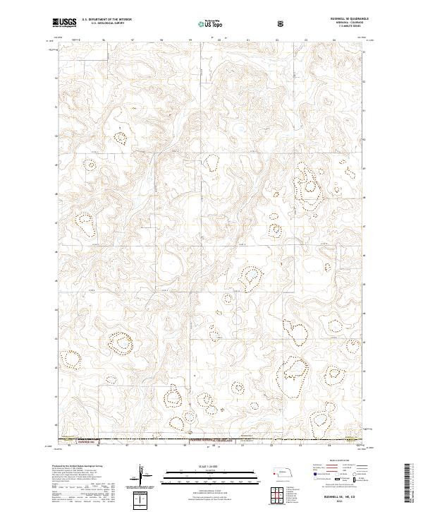 USGS Topographic Map – Bushnell SE