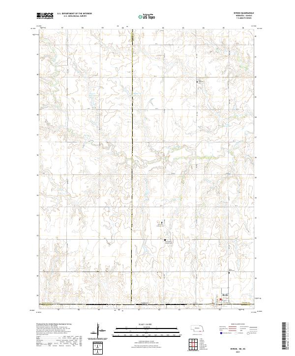 USGS Topographic Map – Byron