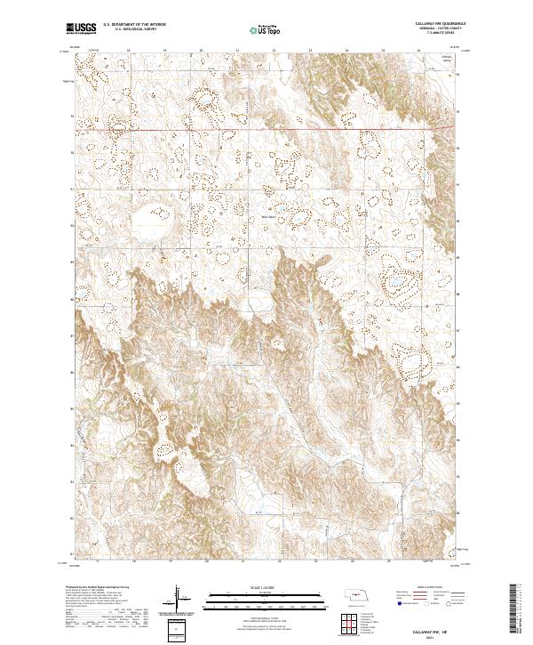 USGS Topographic Map – Callaway NW