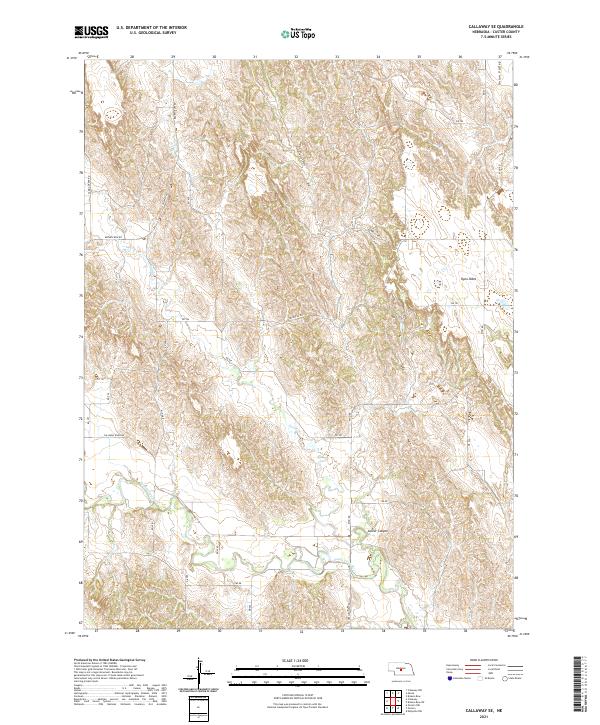USGS Topographic Map – Callaway SE