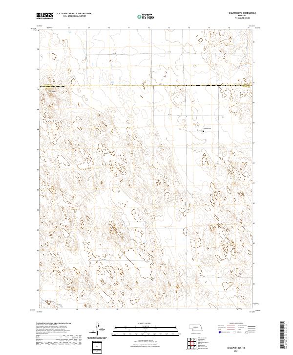USGS Topographic Map – Champion SW