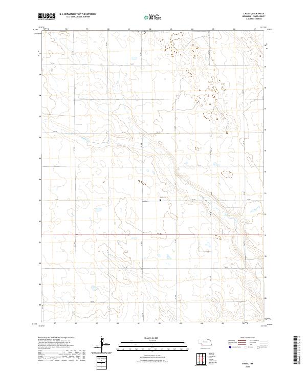 USGS Topographic Map – Chase