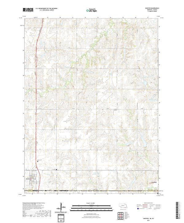 USGS Topographic Map – Chester