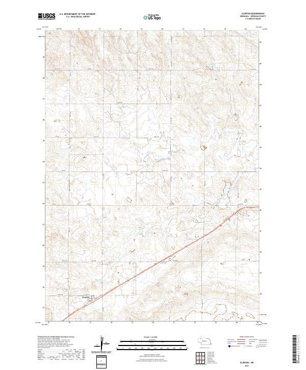USGS Topographic Map – Clinton