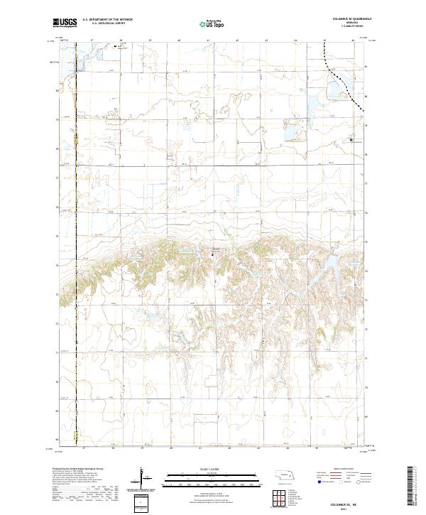 USGS Topographic Map – Columbus SE