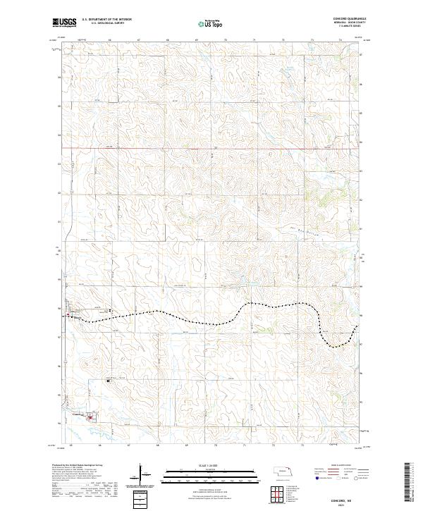 USGS Topographic Map – Concord