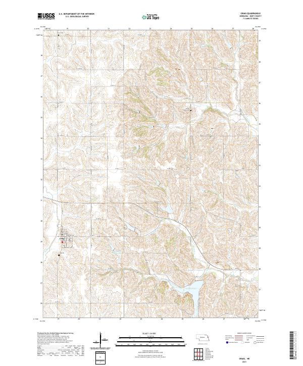 USGS Topographic Map – Craig