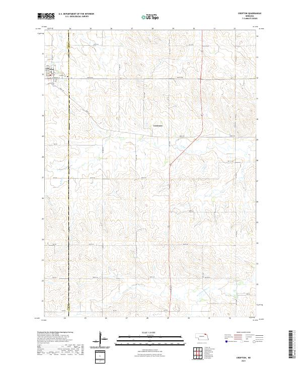 USGS Topographic Map – Crofton