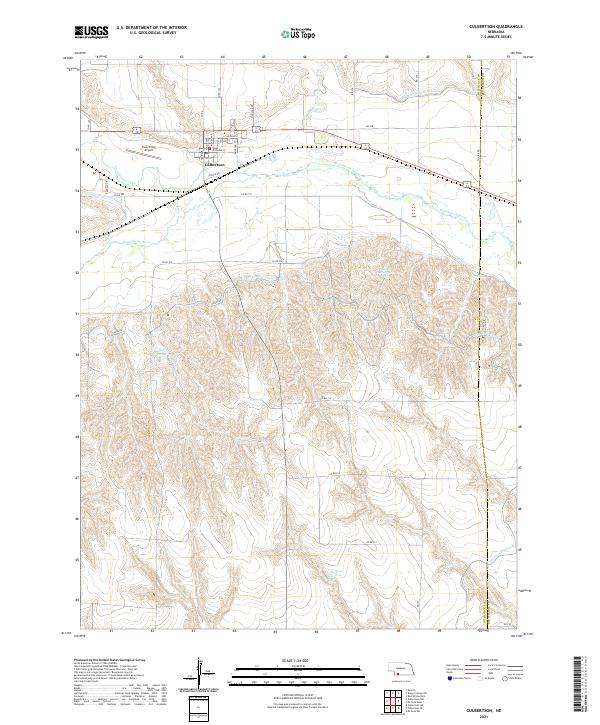USGS Topographic Map – Culbertson
