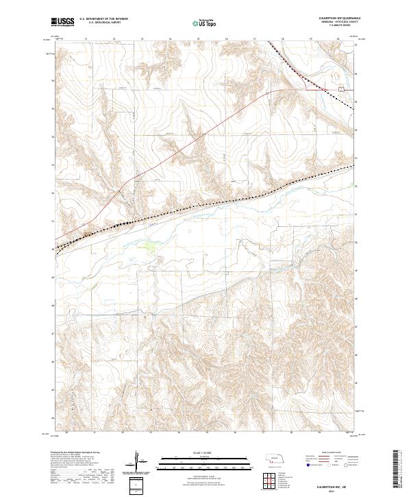 USGS Topographic Map – Culbertson NW
