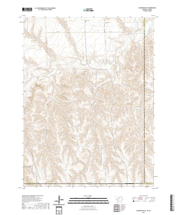 USGS Topographic Map – Culbertson SE