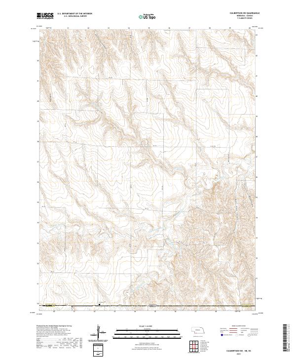 USGS Topographic Map – Culbertson SW