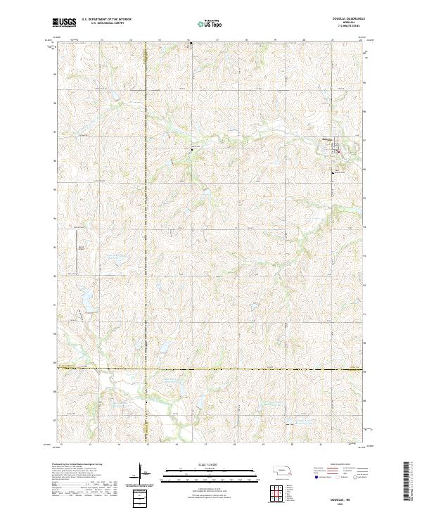 USGS Topographic Map – Douglas