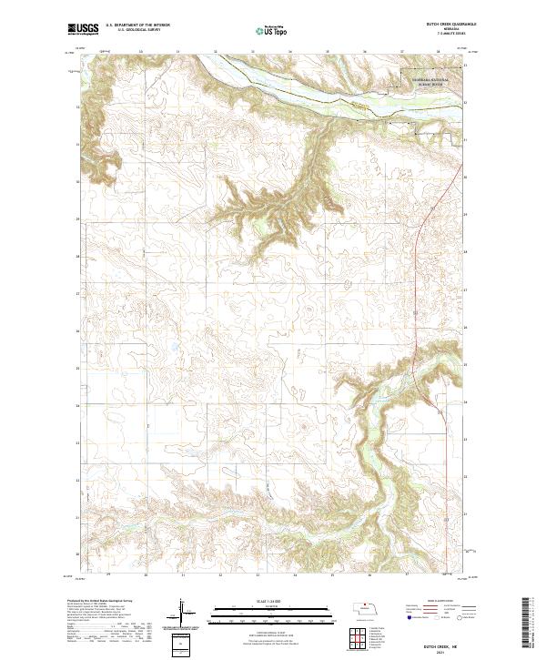 USGS Topographic Map – Dutch Creek
