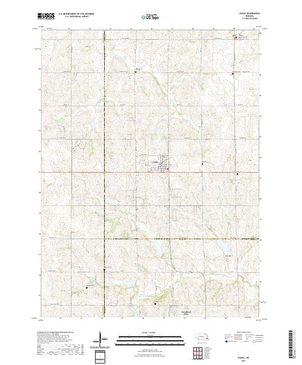 USGS Topographic Map – Eagle