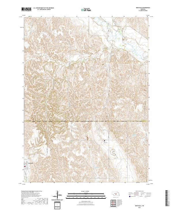 USGS Topographic Map – Eddyville
