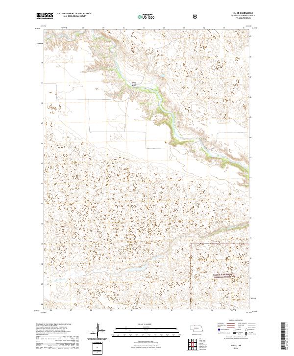 USGS Topographic Map – Eli SE
