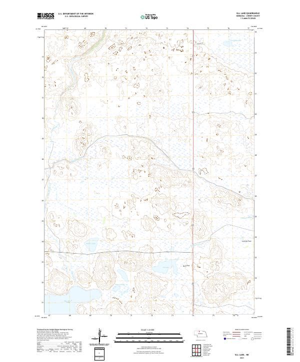 USGS Topographic Map – Ell Lake