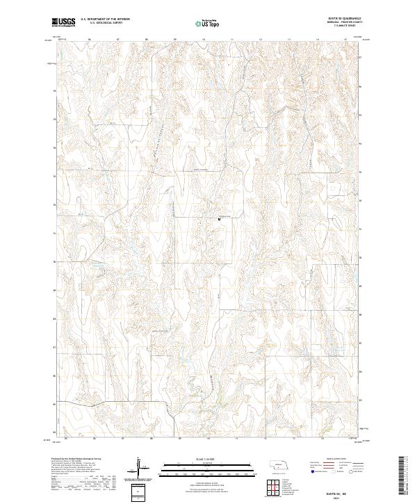 USGS Topographic Map – Eustis SE