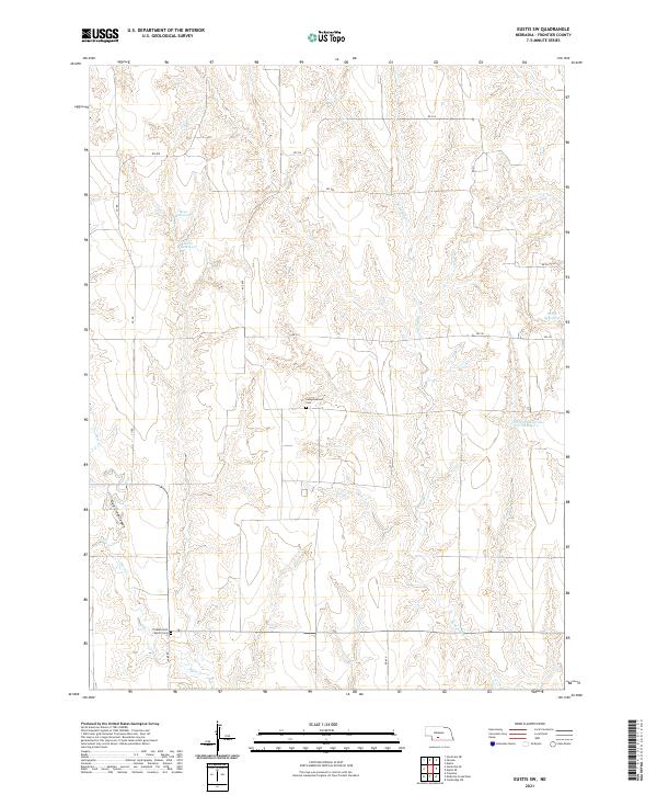 USGS Topographic Map – Eustis SW