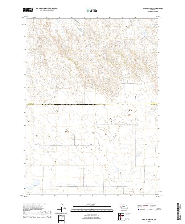USGS Topographic Map – Fairchild Ranch