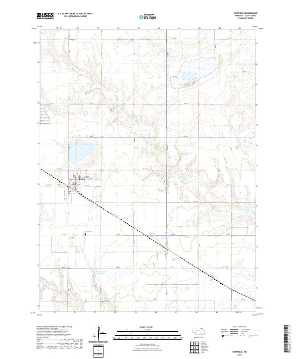 USGS Topographic Map – Fairfield