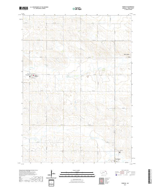 USGS Topographic Map – Fordyce