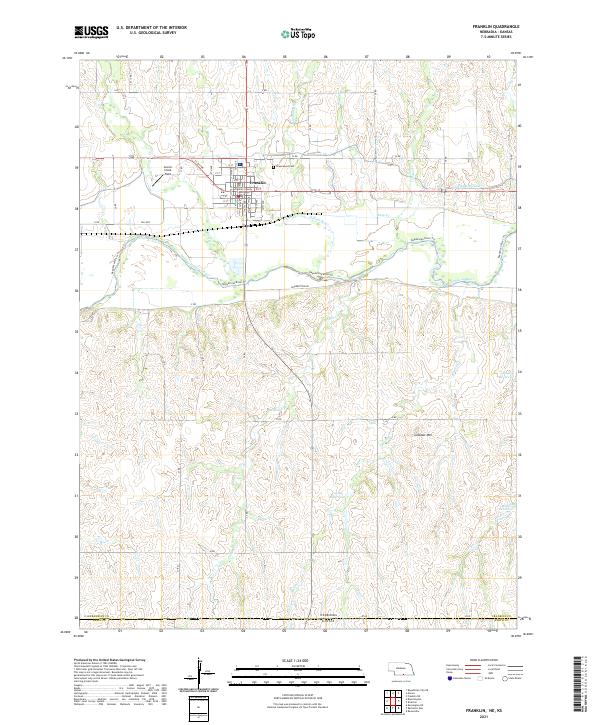 USGS Topographic Map – Franklin
