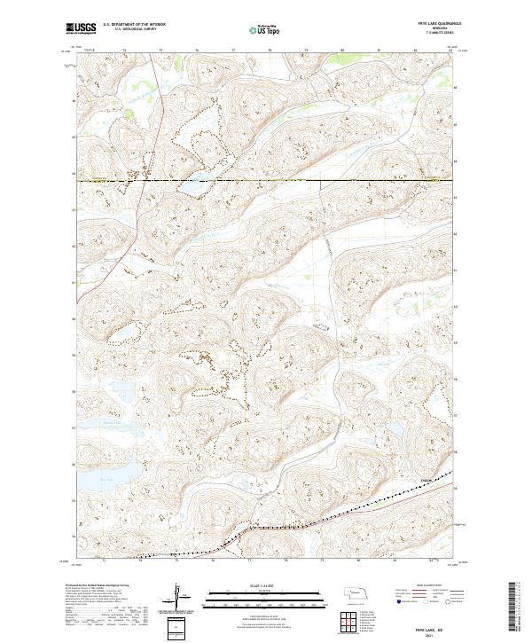USGS Topographic Map – Frye Lake